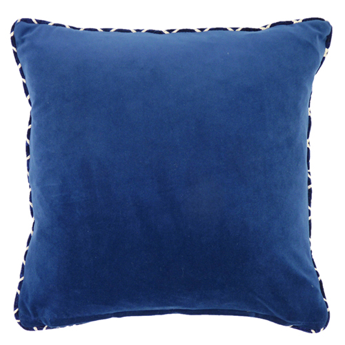 Classic Scallop, Moonlight - (45cm x 45cm) Cushion - Image 5